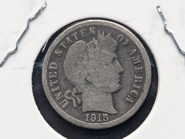1915-S Barber Dime