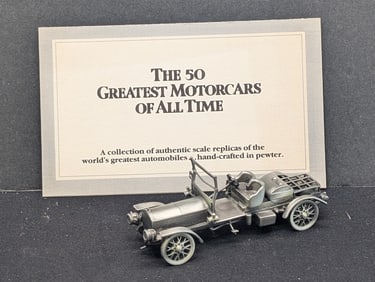 Collectable Danbury Mint-Pewter  1907 Napier 60 HP