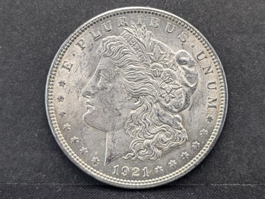1921 Morgan Silver Dollar