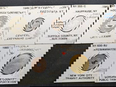 5- New York Transit Tokens