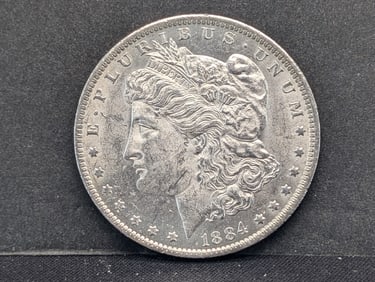 1884-O Morgan Silver Dollar  BU