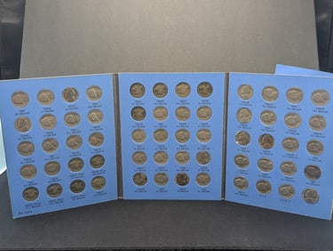 1938-1961 Jefferson Nickels  Complete Set