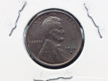 1914-S Lincoln Penny  XF/AU