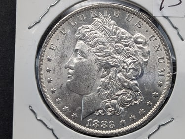 1883-O Morgan Silver Dollar  CH BU
