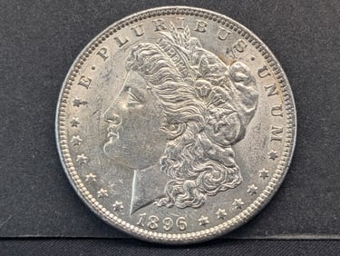 1896 Morgan Silver Dollar  BU