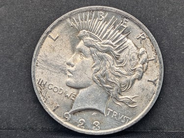 1923 Peace Silver Dollar