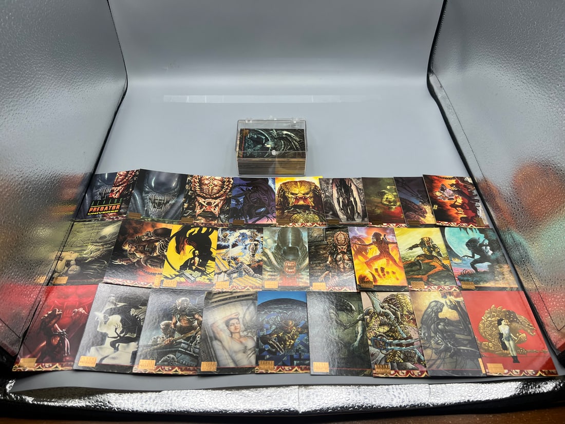 1994 Topps Dark Horse Aliens/Predator Universe Complete 72 Card Base Set W/ 15 Card Operation Alien (1 of 8)