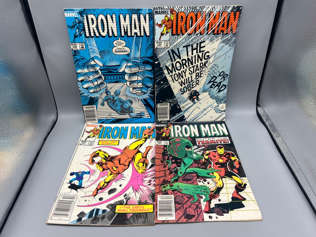 Lot of (4) Assorted Iron Man Comic Books - Varying Conditions (1 of 2)