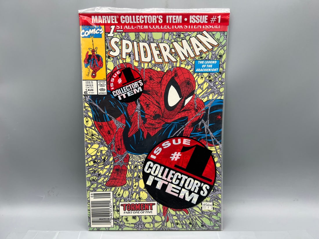 Spider-Man #1 in Polybag - McFarlane cover: Spider-Man #1 in Polybag - McFarlane cover