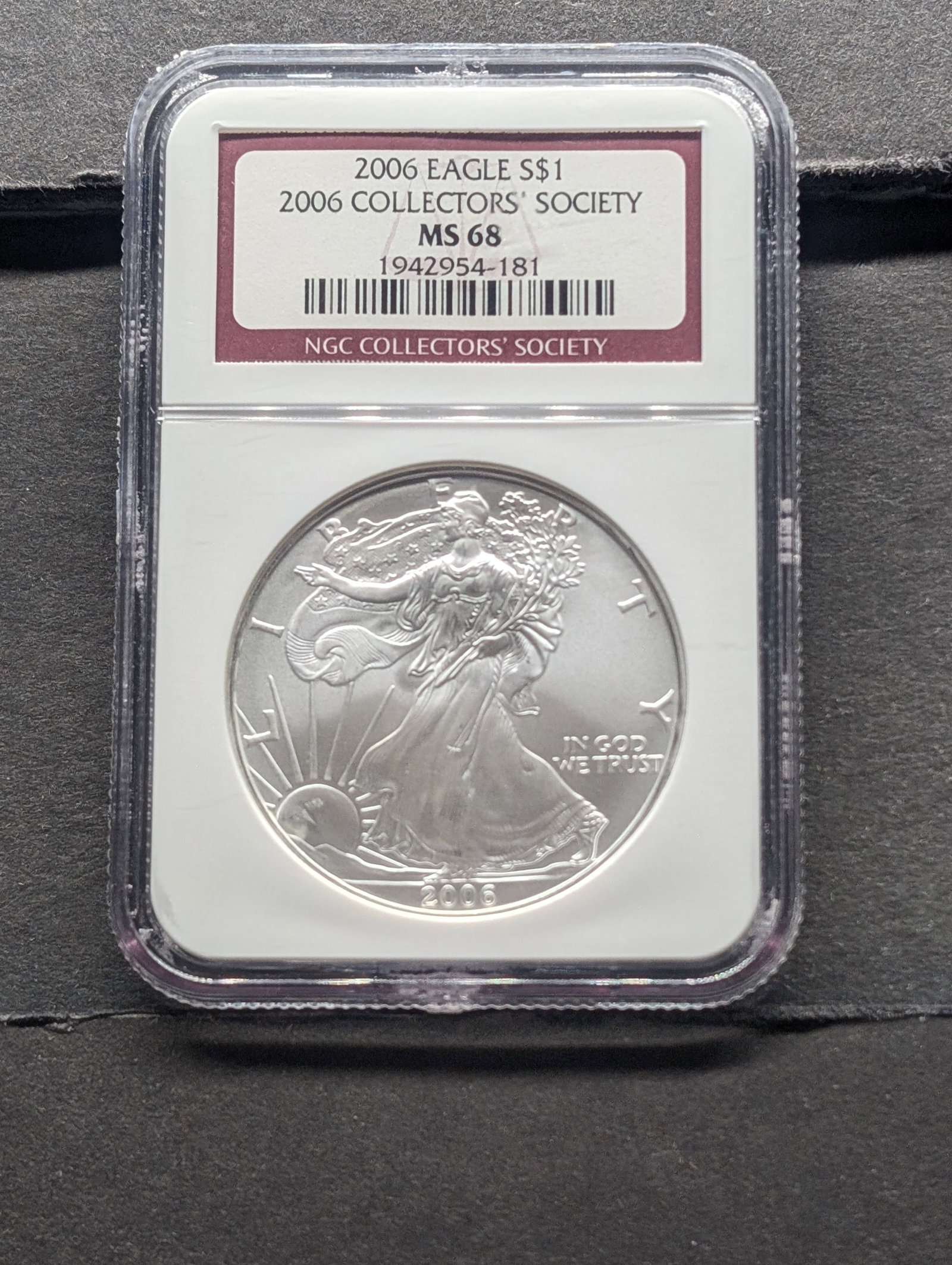2006 American Silver Eagle - NGC MS68 (1 of 4)