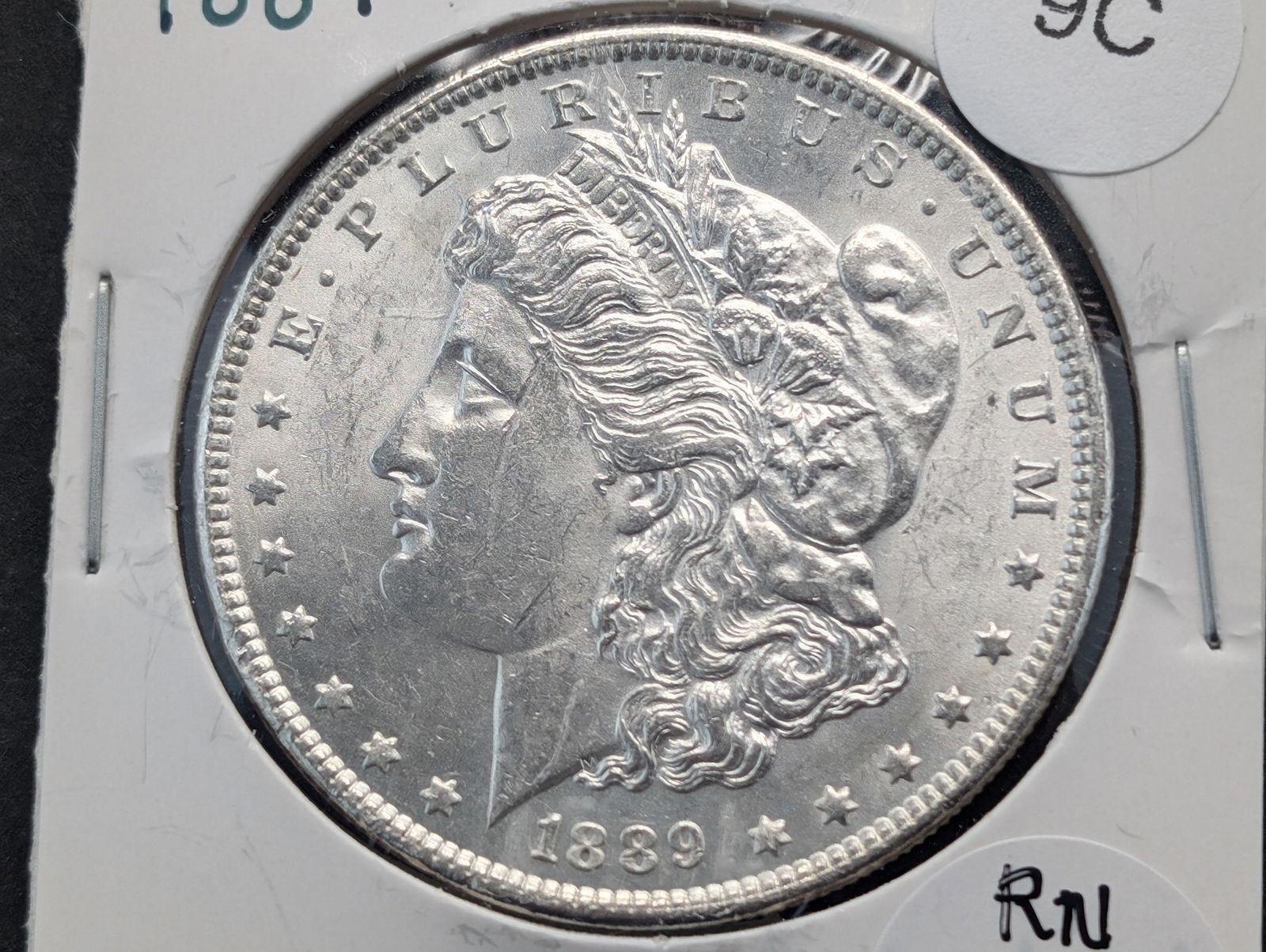 1889 Morgan Silver Dollar, BU, Lustrous! (1 of 3)
