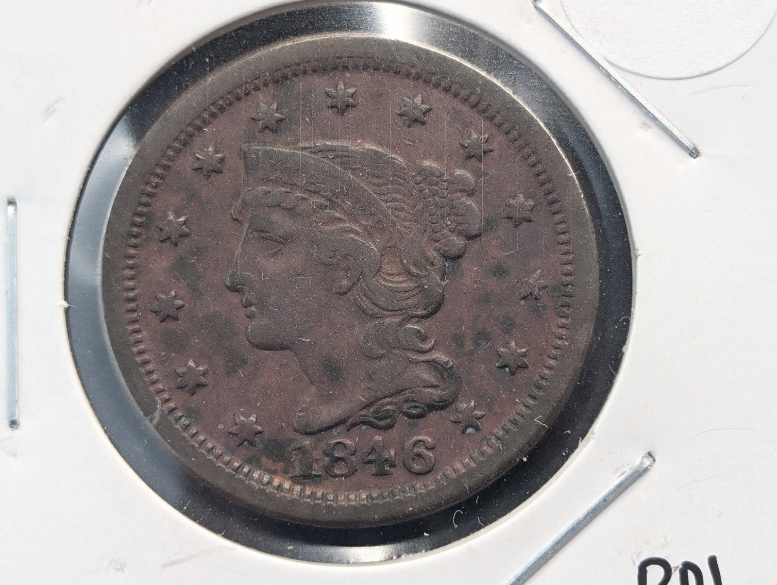 1846 Coronet Head Large Cent (1 of 3)