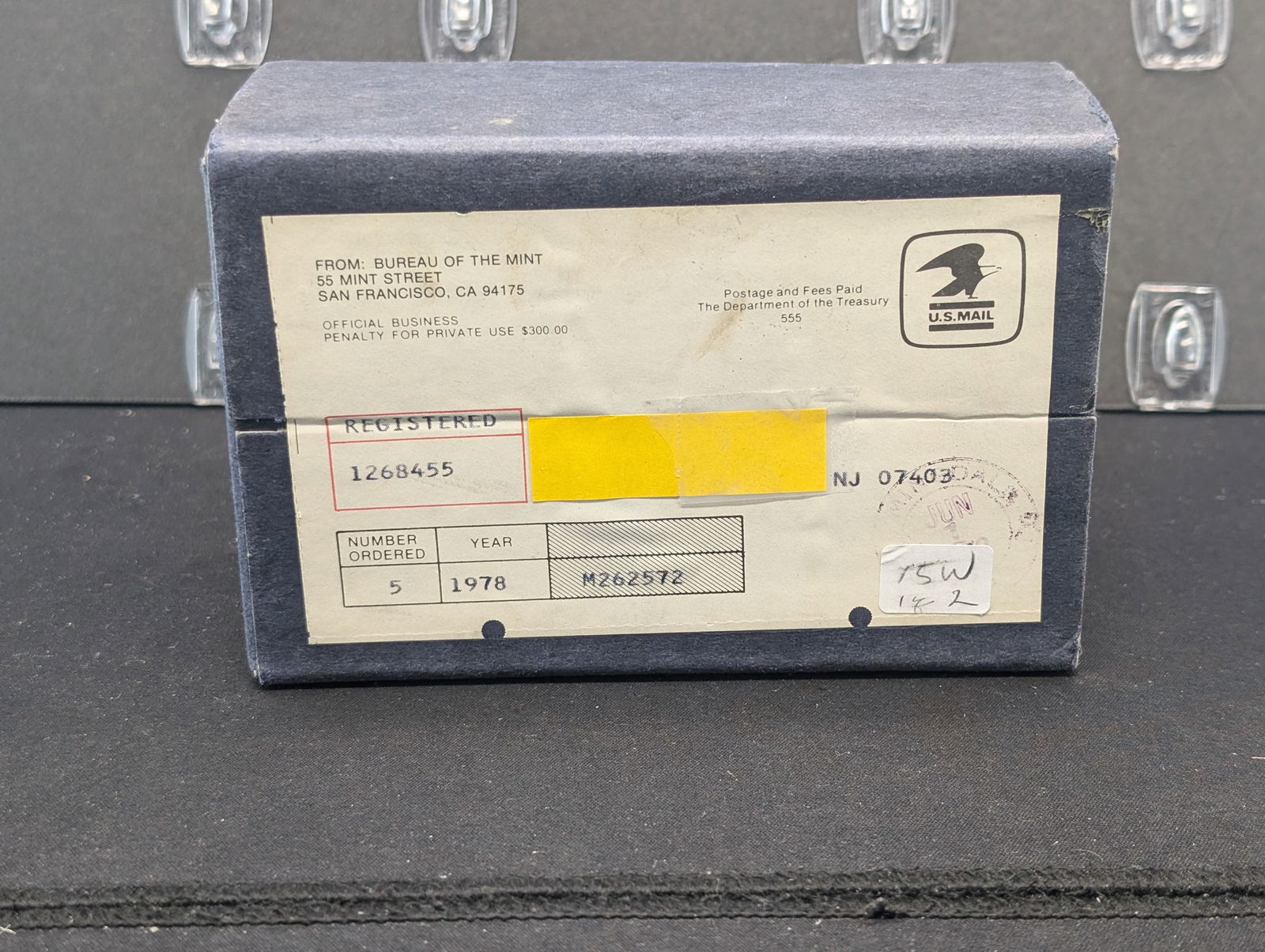 (5) 1978-S U.S. Mint Proof Sets in Original Shipping Box (1 of 3)