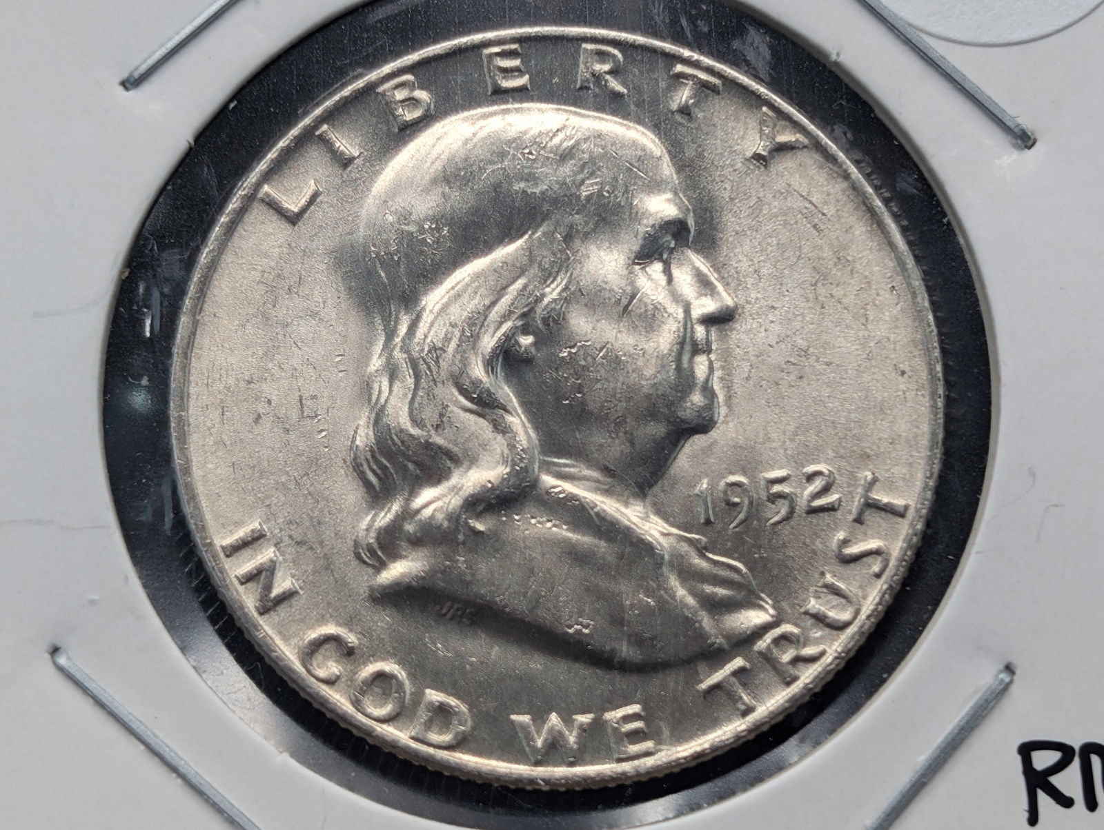 1952-D Franklin Half Dollar- BU (1 of 3)