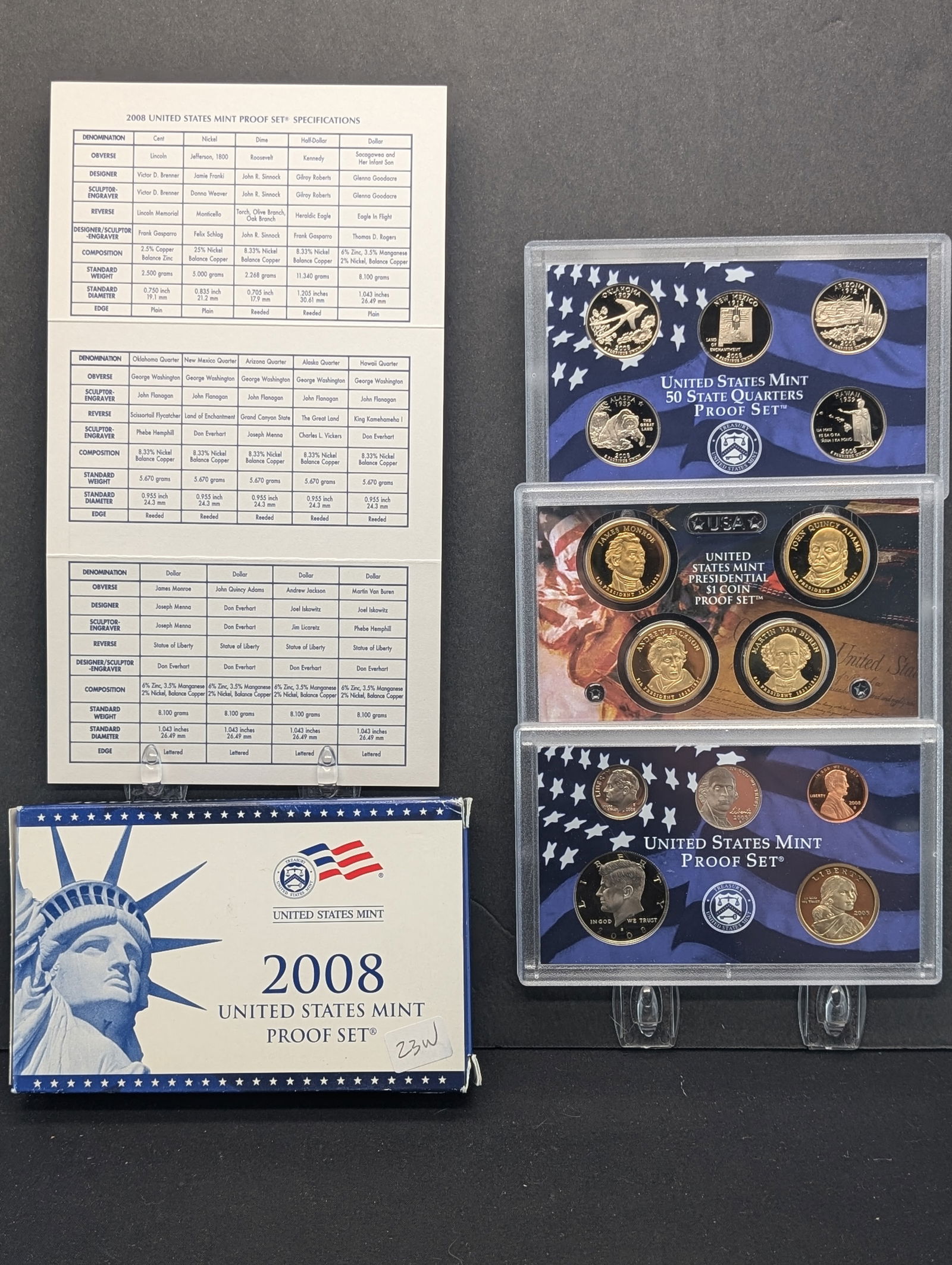 2008-S U.S. Mint Proof Set (1 of 7)