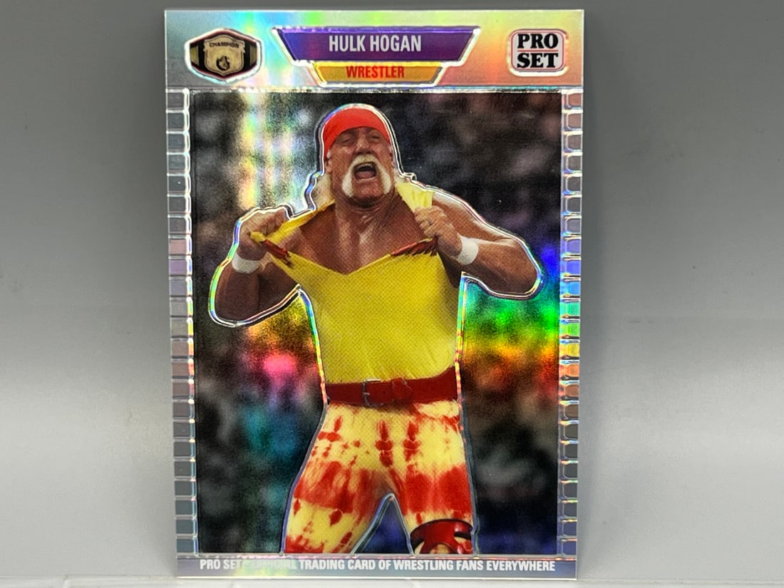 2024 Leaf Pro Set National Hulk Hogan Refractor #15/20 (1 of 2)