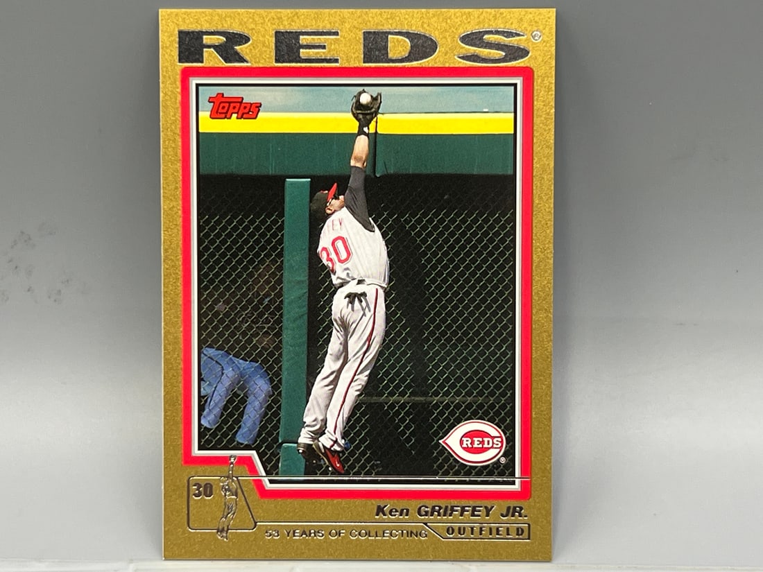 2004 Topps Ken Griffey Jr. Gold #0776/2004: 2004 Topps Ken Griffey Jr. Gold #0776/2004