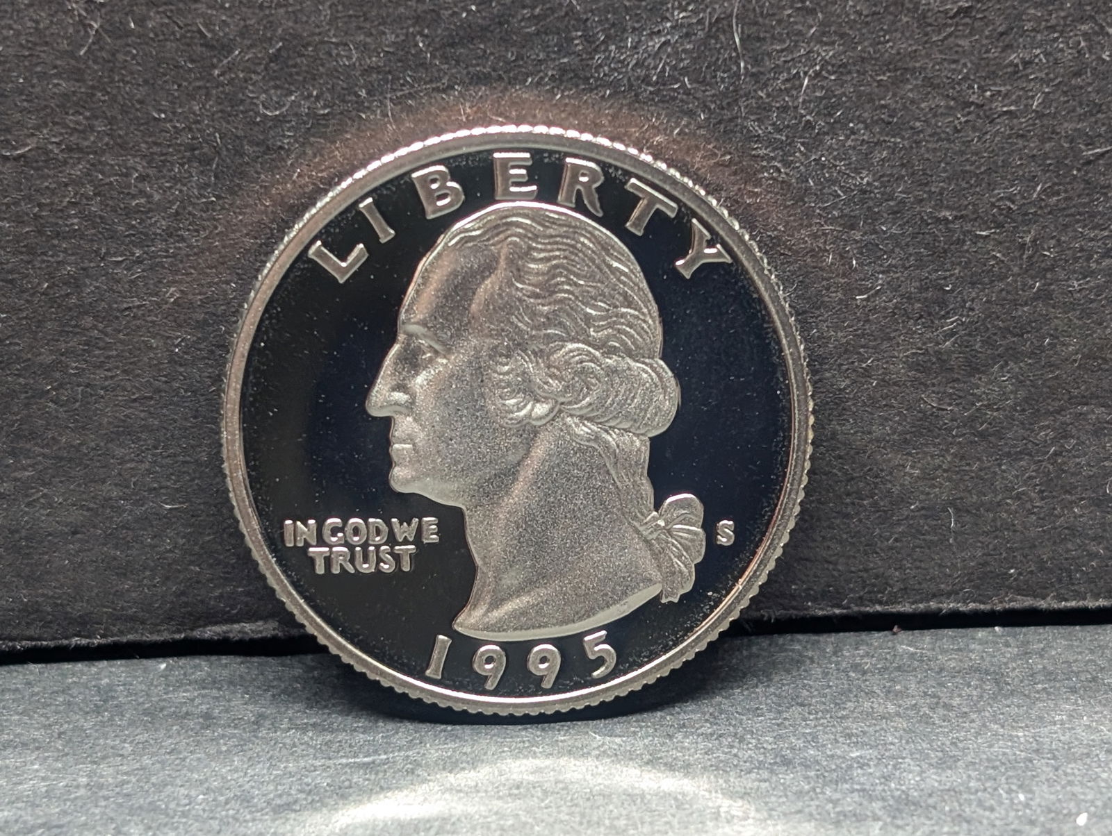 1995-S Clad Proof Washington Quarter (1 of 2)