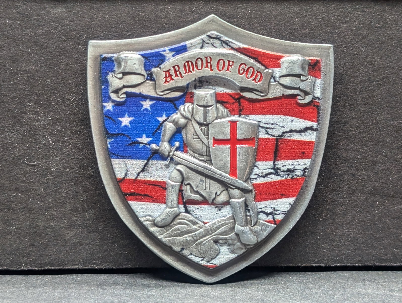 Metal Shield of Faith (Ephasians 6;10-18), New, Novelty, Great Gift!: Metal Shield of Faith (Ephasians 6;10-18), New, Novelty, Great Gift!