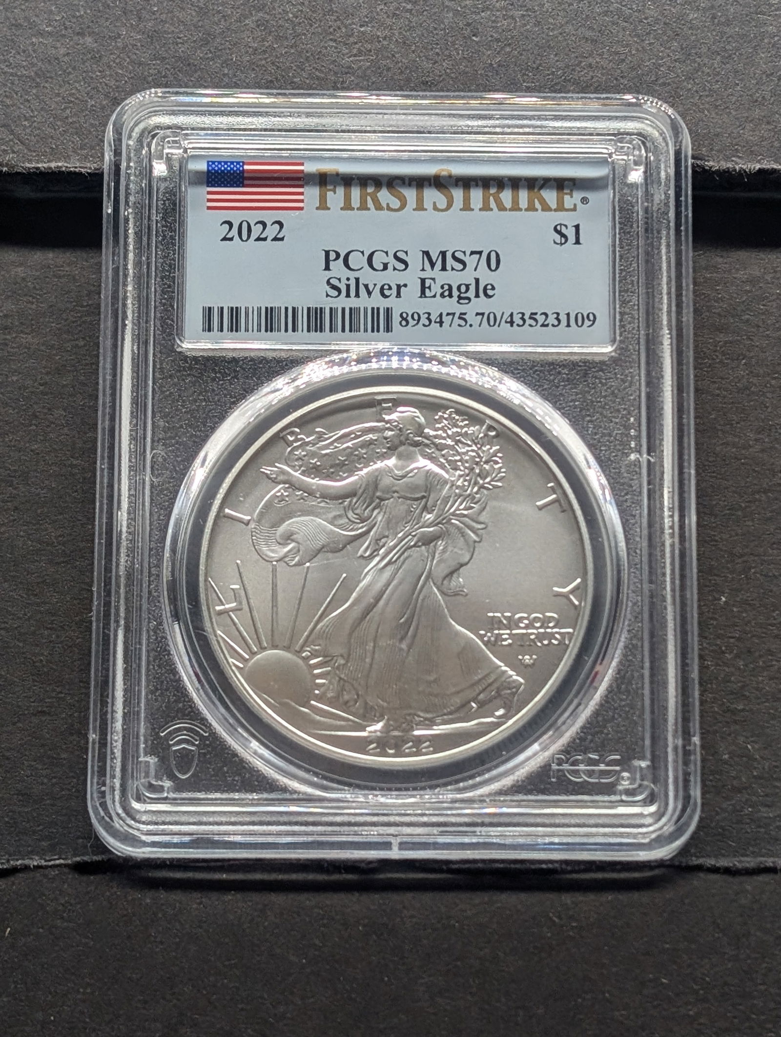2022 American Silver Eagle - PCGS MS70 *First Strike* (1 of 4)