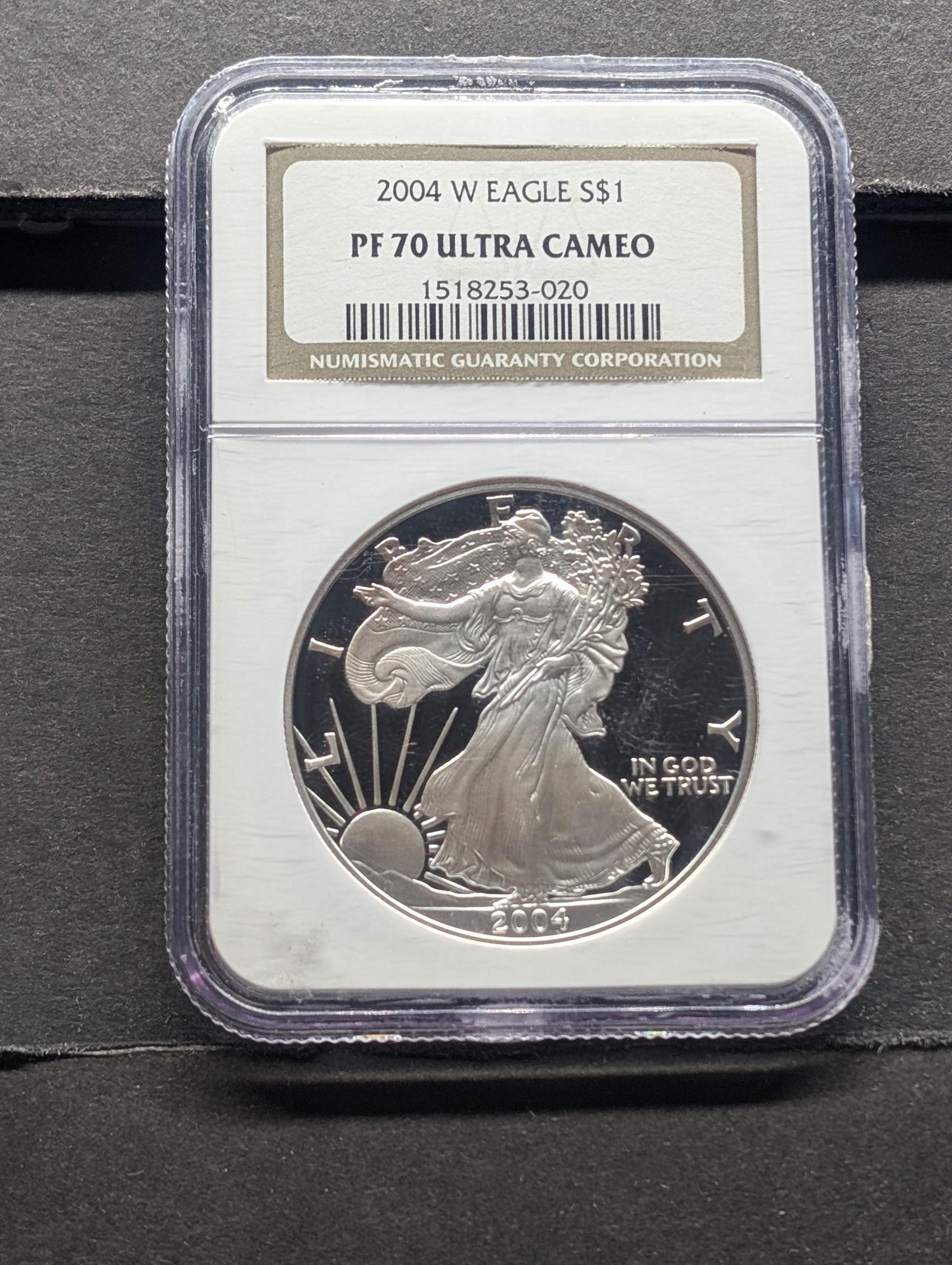 2004-W American Silver Eagle - NGC PF70 Ultra Cameo (1 of 4)