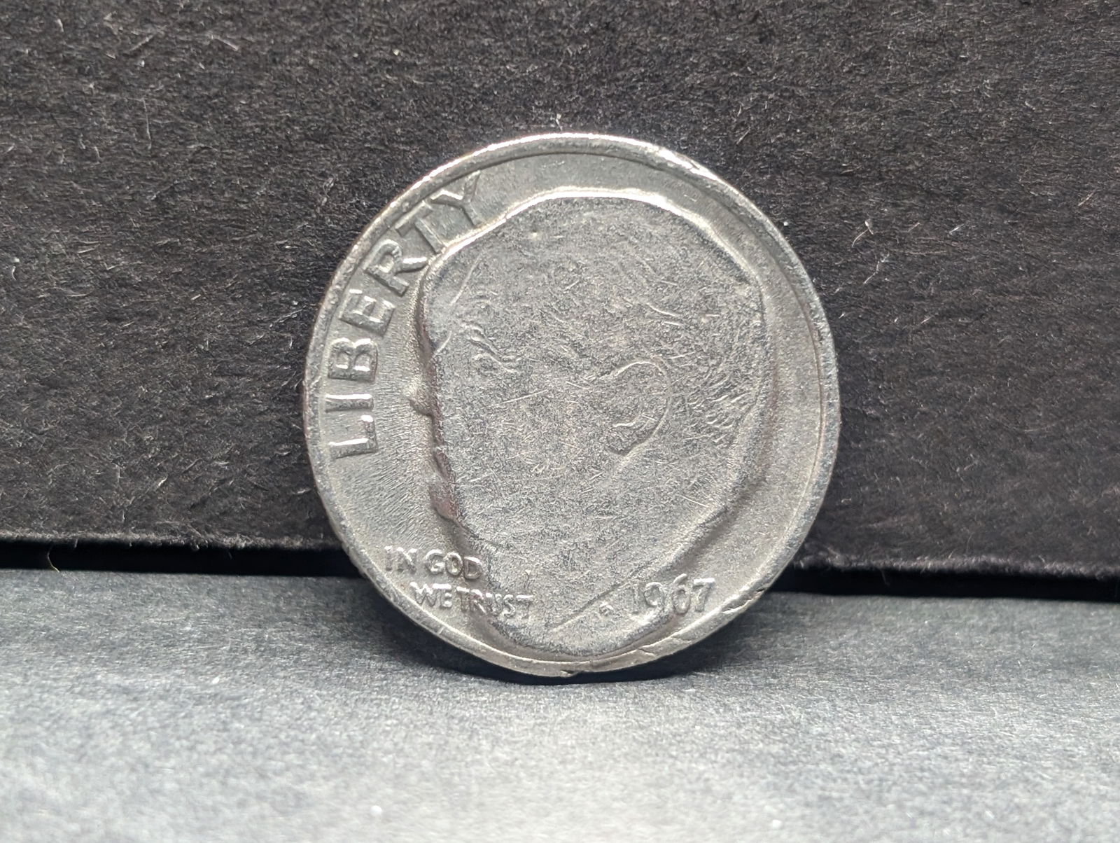 Mint Error - 1967 Roosevelt Dime (1 of 2)