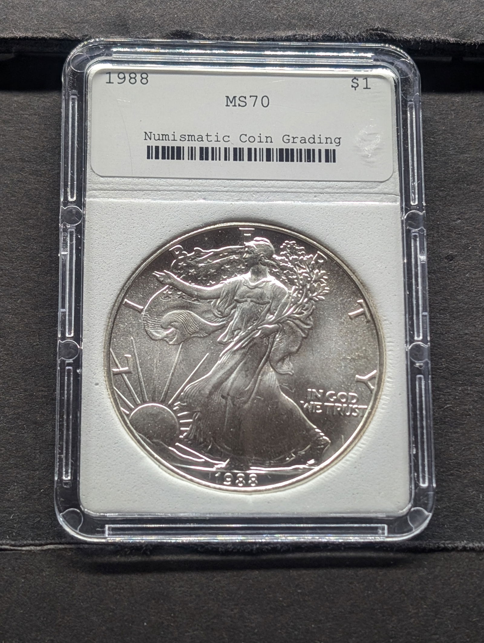 1988 American Silver Eagle - NCG Cert. MS70 (1 of 4)