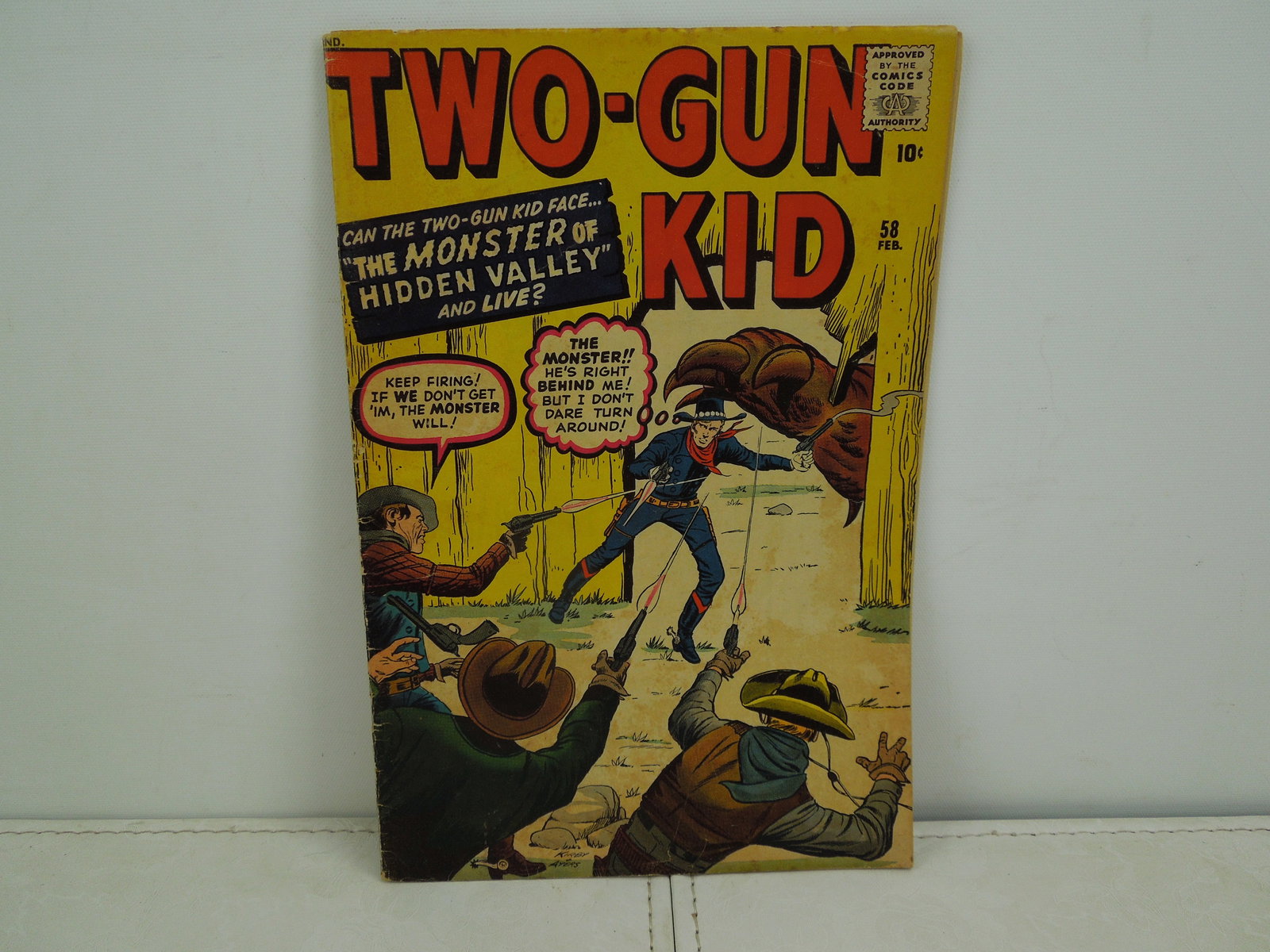 Two-Gun Kid #58, February 1961: Two-Gun Kid #58, February 1961