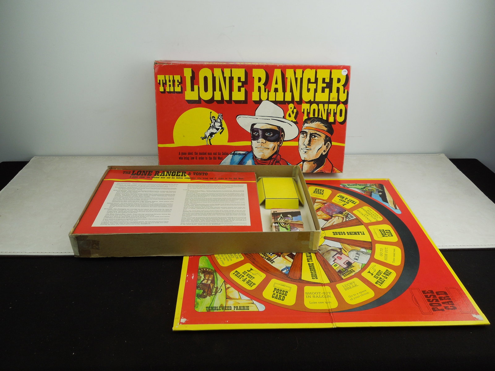 Lone Ranger Board Game (Incomplete): Lone Ranger Board Game (Incomplete)