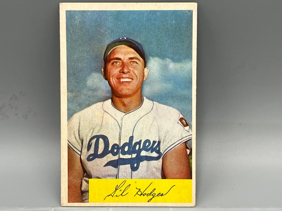 1954 Bowman #138 Gil Hodges (HOF) / Dodgers (1 of 3)
