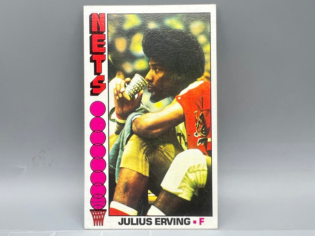 1976 Topps Julius Erving #1- HOF (1 of 2)