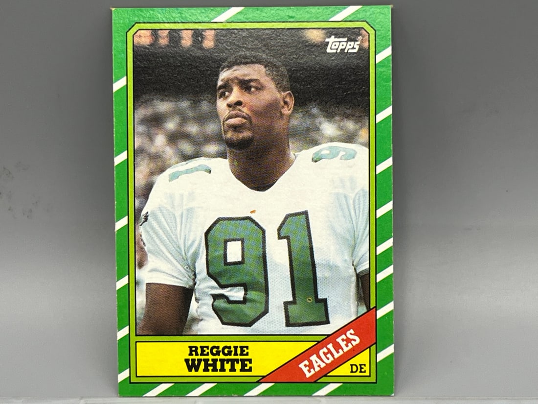 1986 Topps #275 Reggie White (HOF) Rookie (1 of 2)