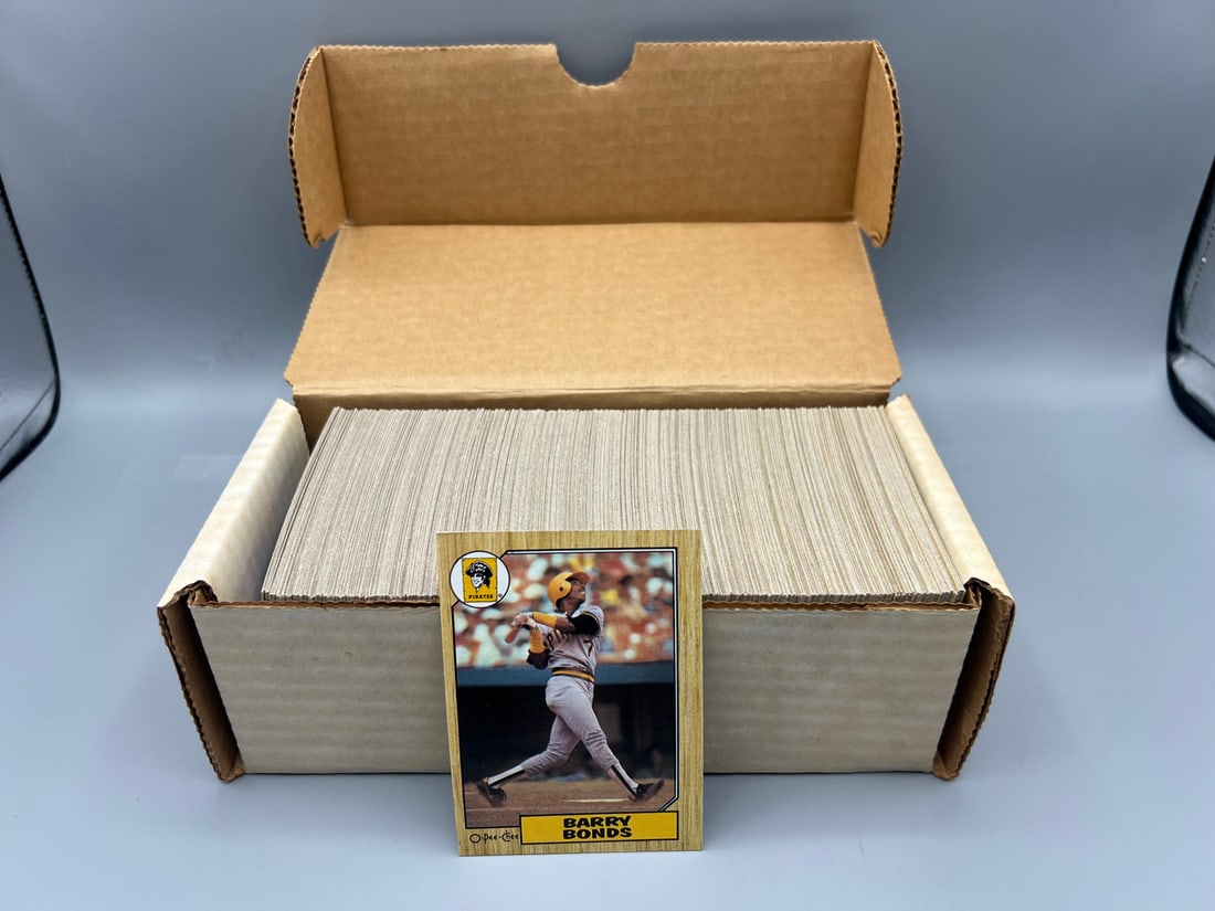 1987 O-Pee-Chee Baseball Complete Set - Barry Bonds RC (1 of 3)