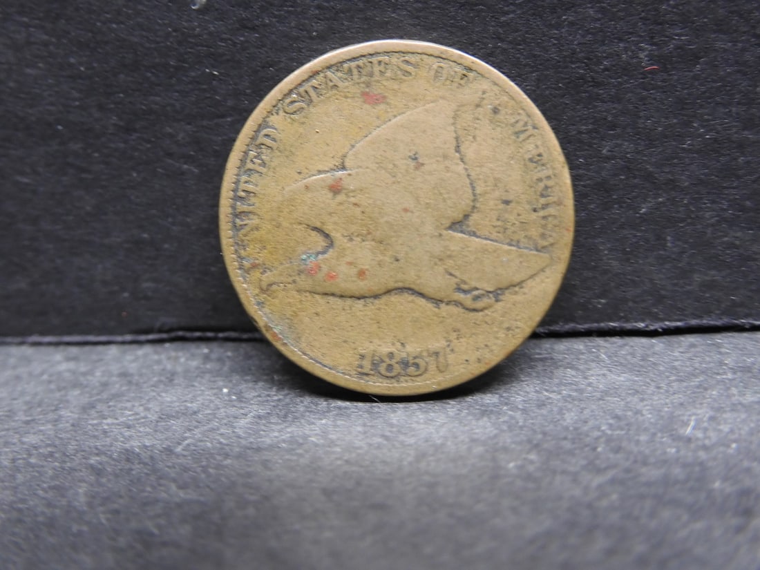 1857 Flying Eagle 1c. Nice Type Coin (1 of 2)