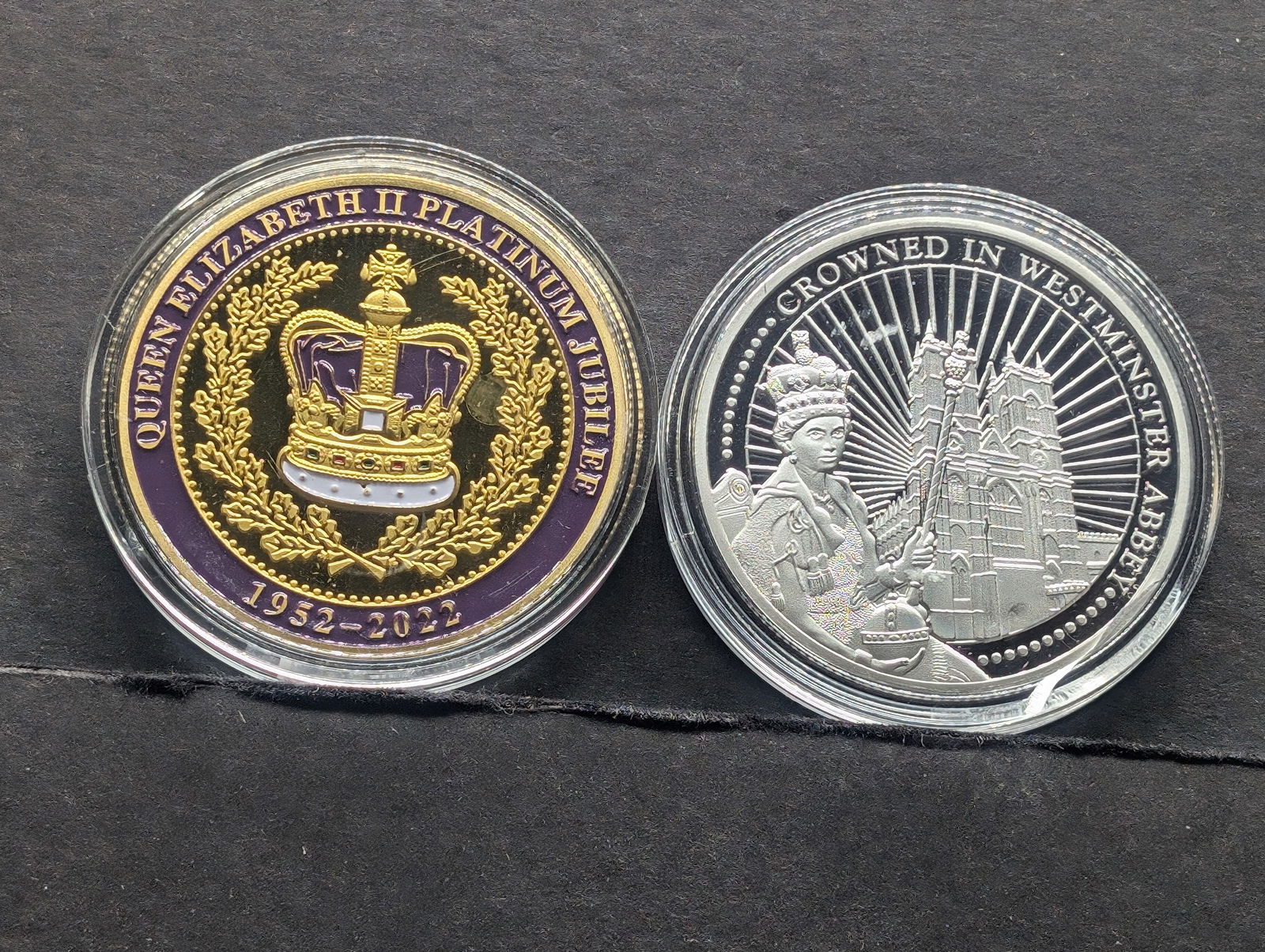 2-Queen Elizabeth Platinum Jubilee (1952-2022/BU) New, Novelty (1 of 2)