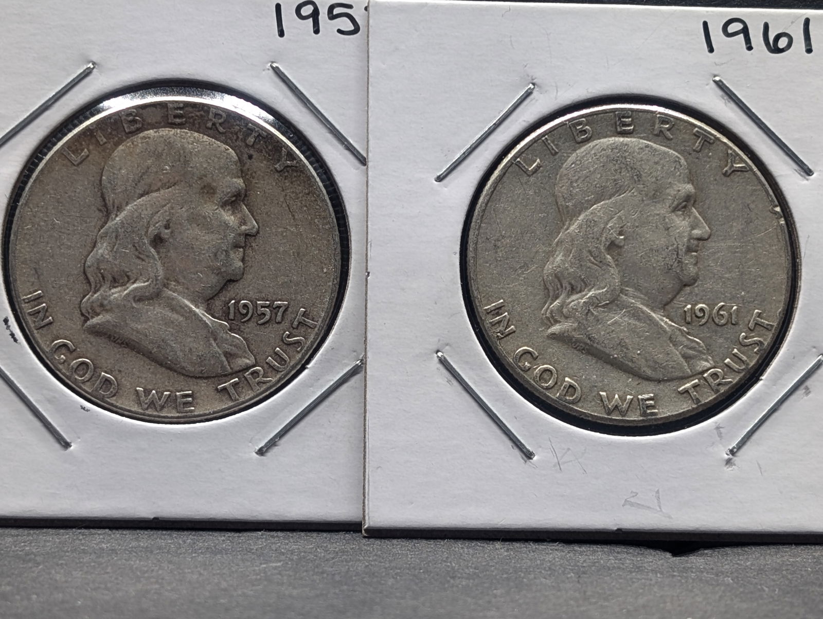 2 - Franklin Half Dollars (1 of 3)
