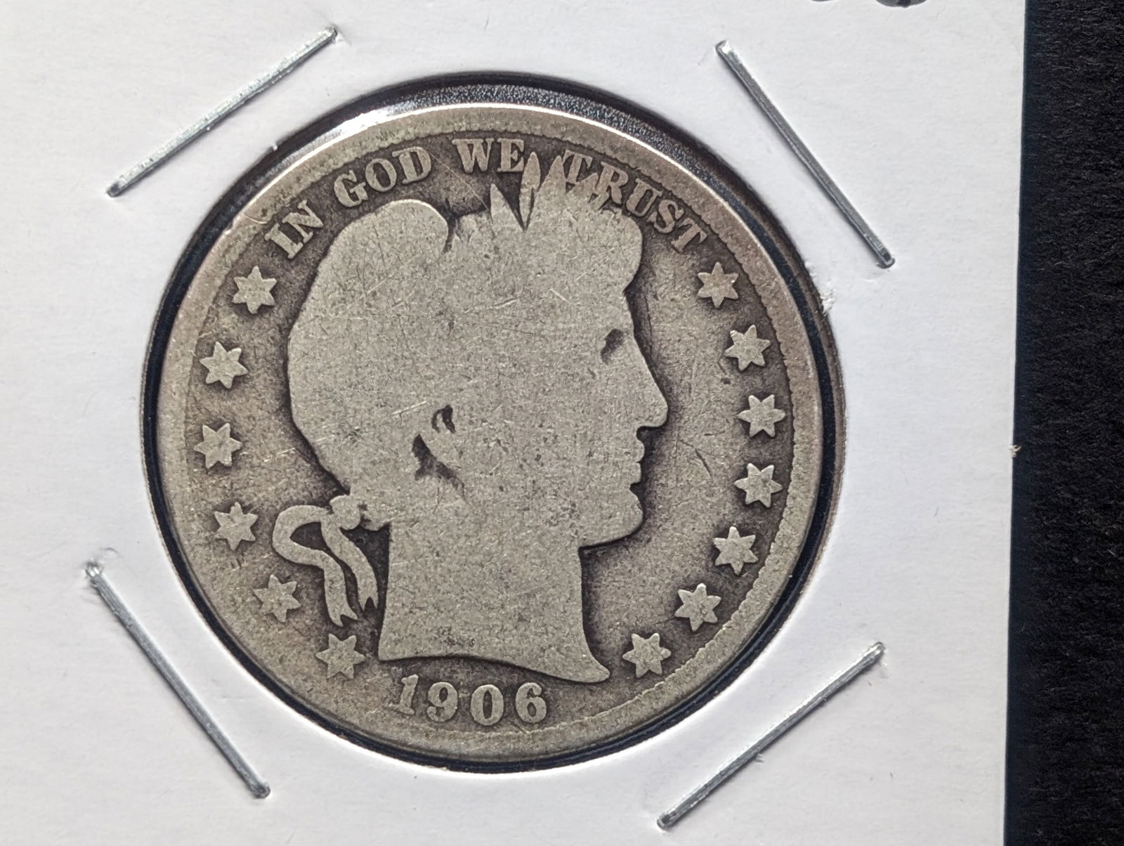 1906 Barber Half Dollar (1 of 3)