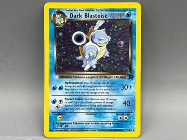 2000 Pokemon Rocket Dark Blastoise Holo #3/82