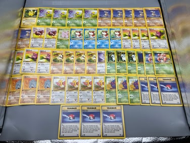 Lot of (50+) 1999 Pokemon Jungle 1st Edition Cards