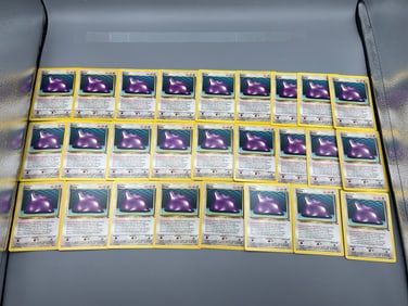 Lot of (26) 1999 Pokemon Fossil Ditto #18/62