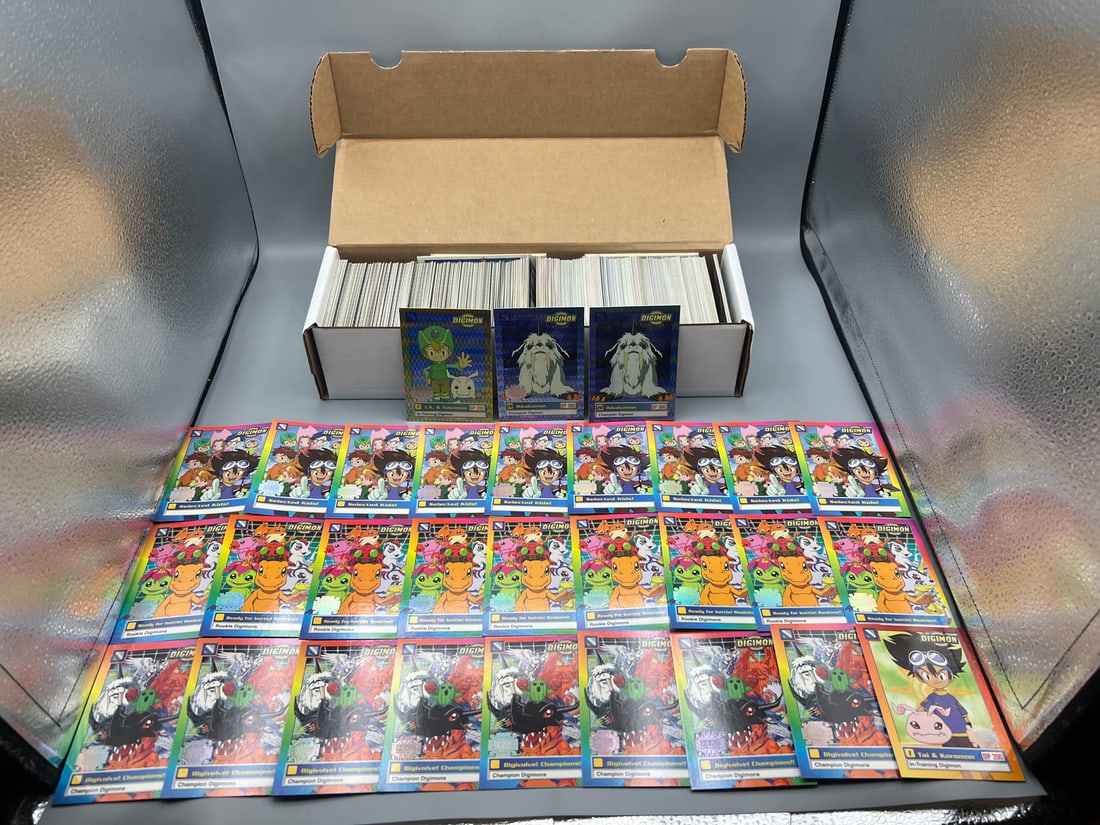 Box of 1999 Upper Deck Digimon Trading Cards (1 of 6)