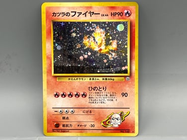 1999 Pokemon Gym Japanese Blaine's Moltres Holo #146