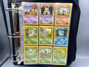 2000 Pokemon Base Set 2 Complete 130 Card Set W/ All Holos & Non Holos in Binder - Charizard,