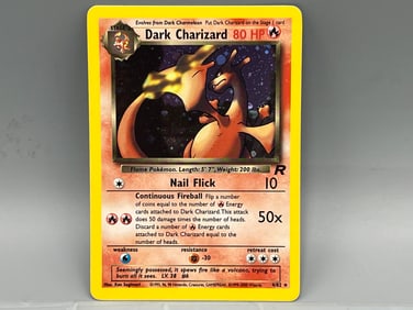 2000 Pokemon Rocket Dark Charizard Holo #4/82