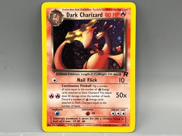 2000 Pokemon Rocket Dark Charizard Holo #4/82