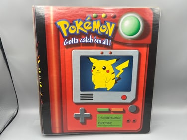 1999 Pokemon Jungle Complete 64 Card Set W/ All Holos & Non Holos in Vintage Pokemon Binder -