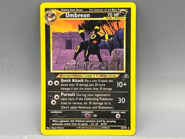 2001 Pokemon Neo Discovery Umbreon #32/75