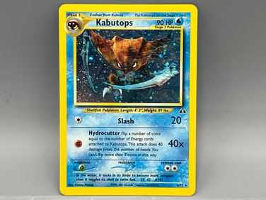 2001 Pokemon Neo Discovery Kabutops Holo #6/75