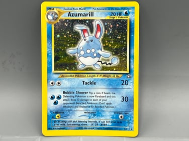2000 Pokemon Neo Genesis Azumarill Holo #2/111