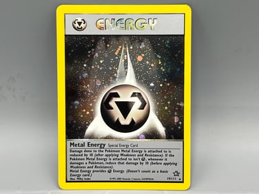 2000 Pokemon Neo Genesis Metal Energy Holo #19/111